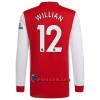 Virallinen Fanipaita Pitkähihainen Arsenal Willian 12 Kotipelipaita 2021-22 - Miesten